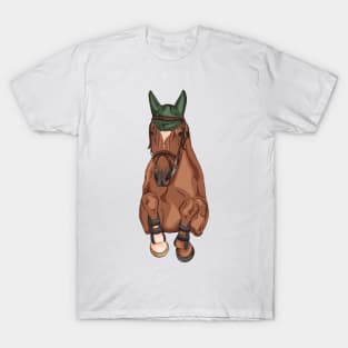 Chestnut Show Jumper Front T-Shirt